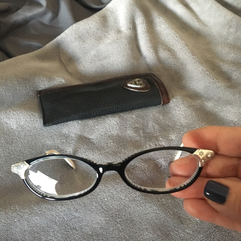 Brighton reader glasses with case